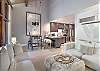 Open concept living area. 