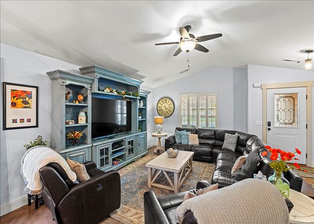 New listing! 4-BR Moab Retreat | Pool | Hot tub | Fenced yard with BBQ 7