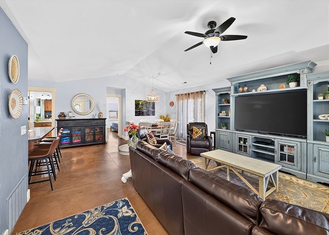 New listing! 4-BR Moab Retreat | Pool | Hot tub | Fenced yard with BBQ 9