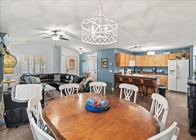 New listing! 4-BR Moab Retreat | Pool | Hot tub | Fenced yard with BBQ 3