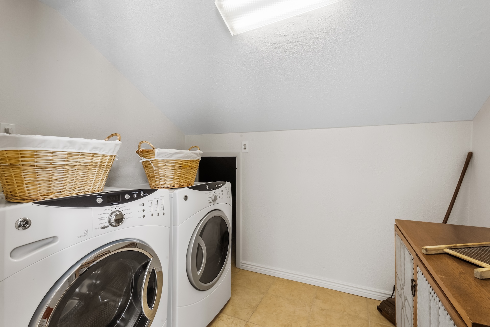 Keep things fresh with in-home laundry during your stay.