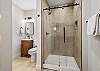 Full bathroom #3 with walk-in shower.
