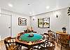 Gather around the poker table or curl up with a good book in the game room/library.