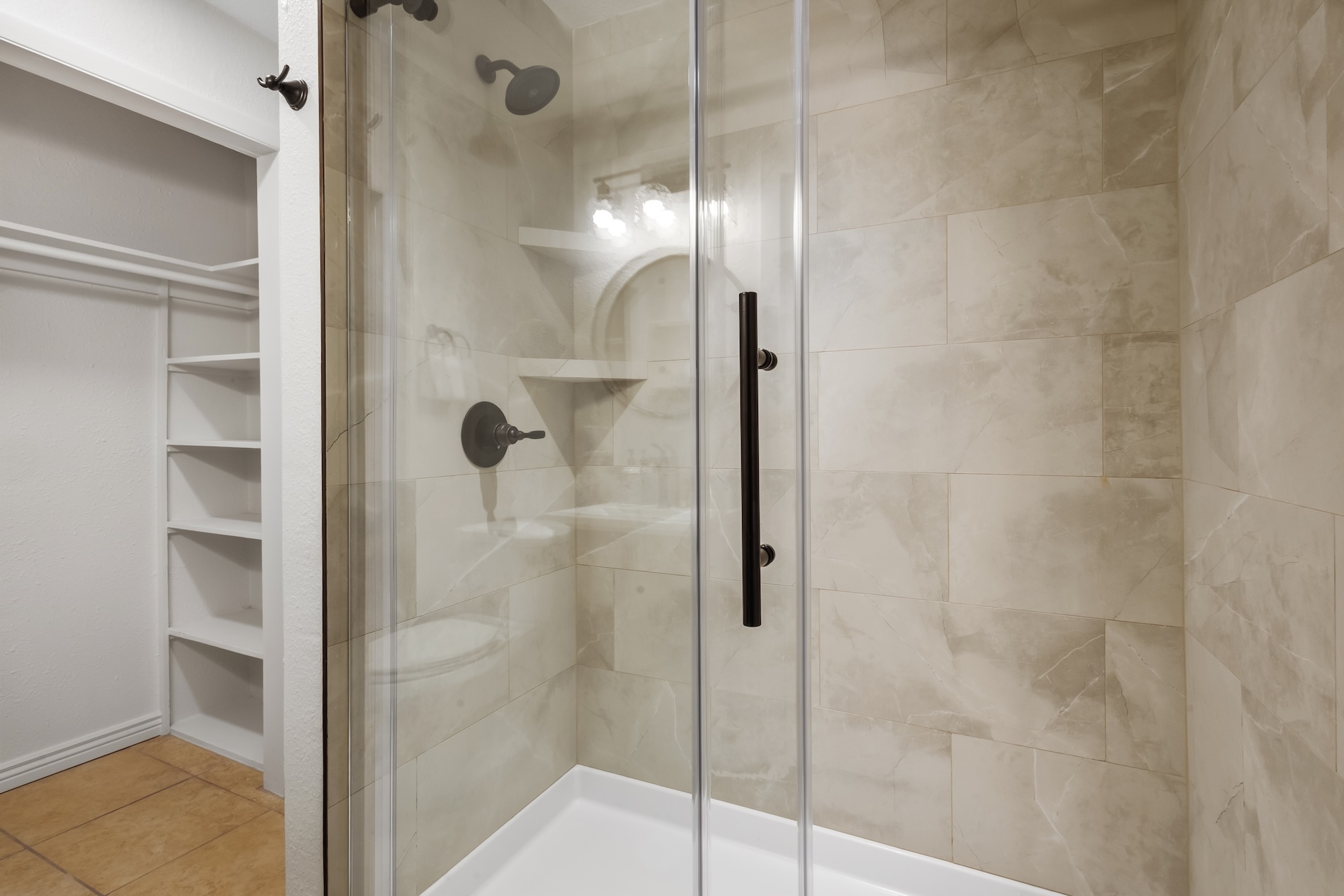Full bathroom #4 with walk-in shower.