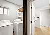 Keep things fresh with in-home laundry during your stay.