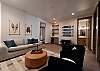 2nd Living Space - TV, Coctail Table Arcade Game (Ground/Entry Floor)