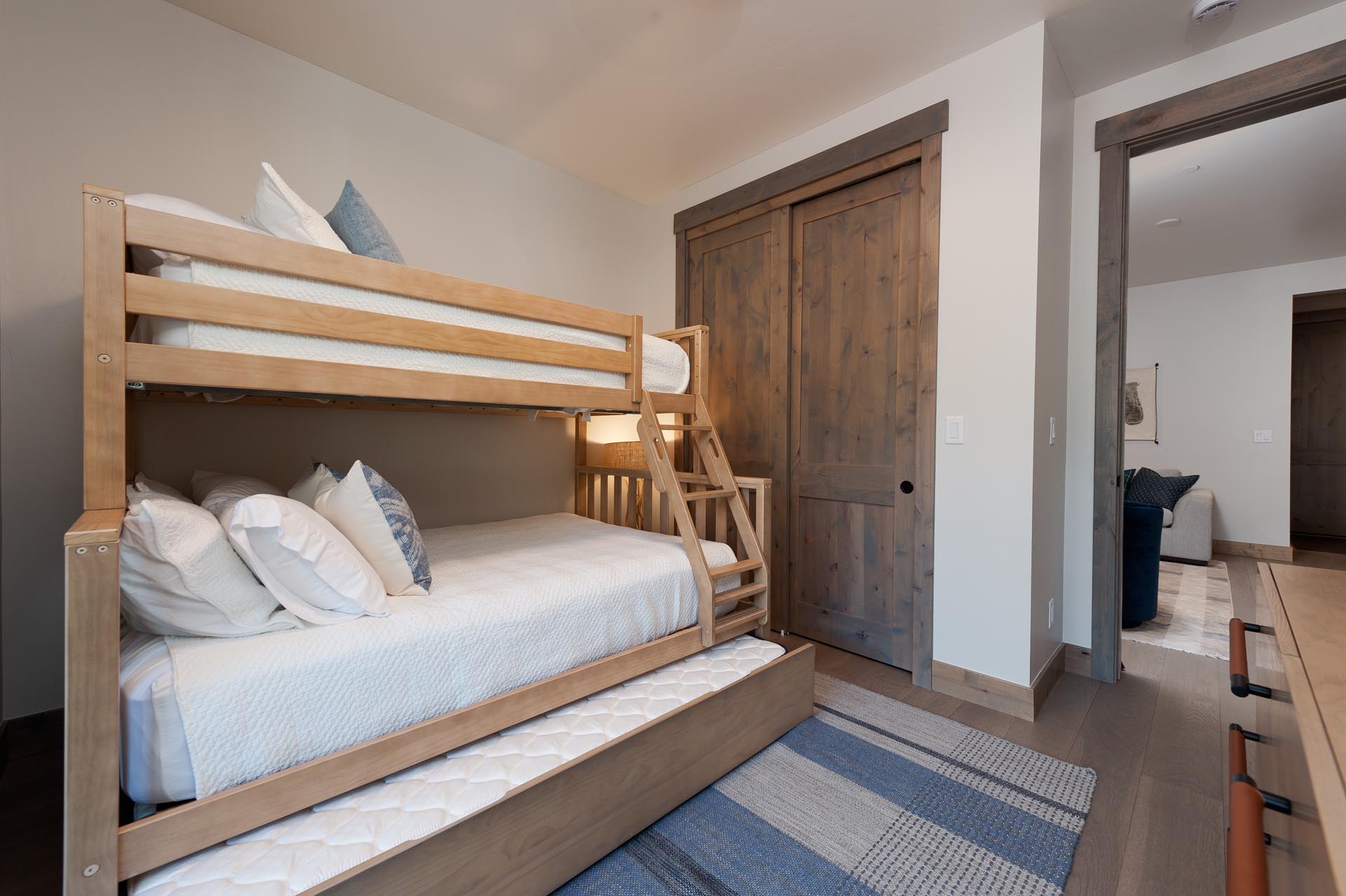 3rd Bedroom - Bunk Bed (Single over Double) and Twin Trundle (Bottom Floor)
