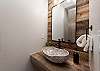 1/3 Bathroom off the Main Living Space
