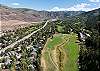 Eagle eye view of home and the surrounding EagleVail area. 
