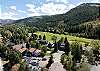 Eagle eye view of home and the surrounding EagleVail area. 