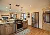 Whip up your favorite meals in this beautifully designed kitchen