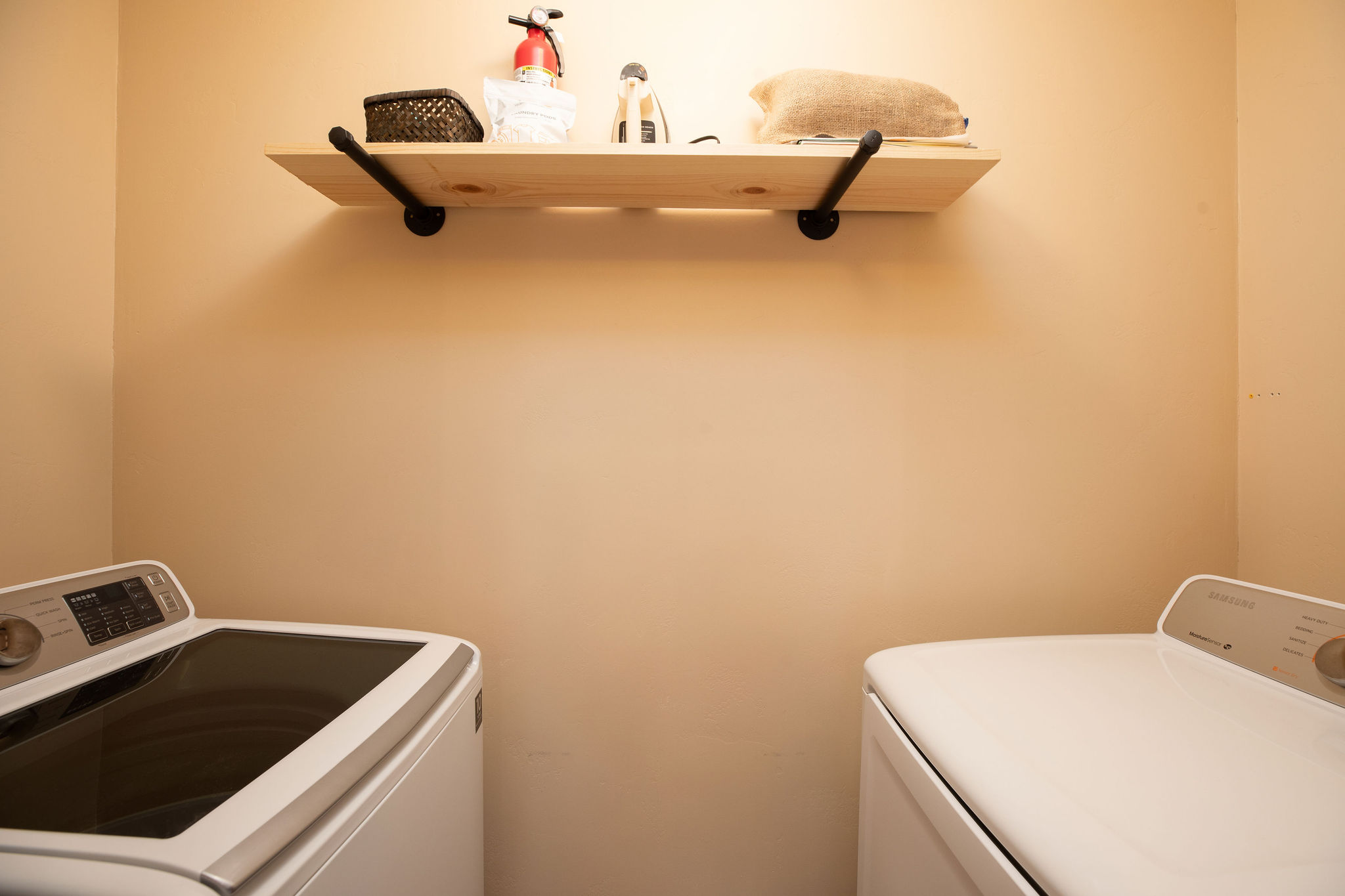 Keep things fresh with in-home laundry during your stay.