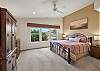 The primary King bedroom includes as en-suite bathroom. 