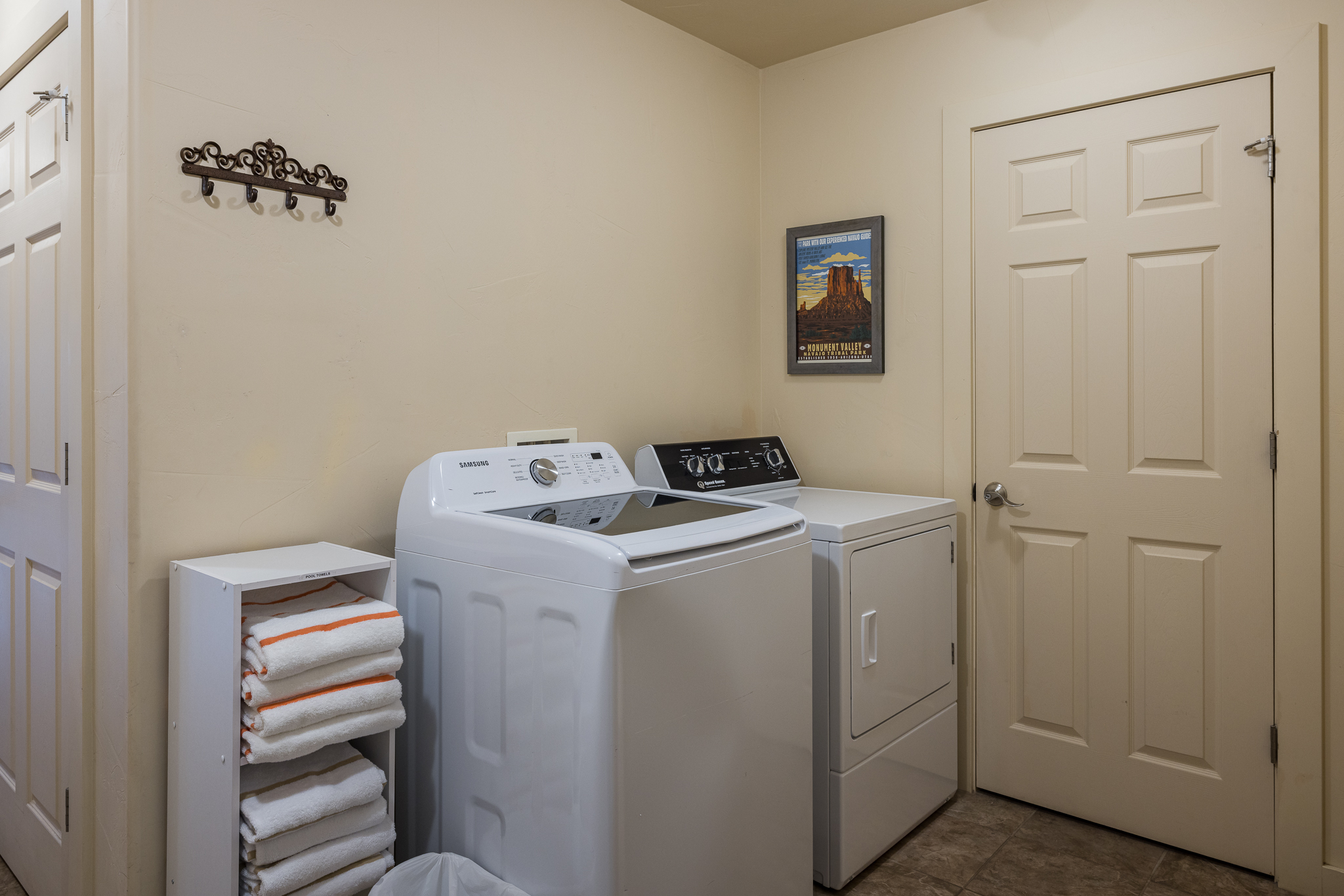Keep things fresh with in-home laundry during your stay.
