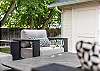 Enjoy a drink and good conversation with your friends and family in the outdoor seating area.