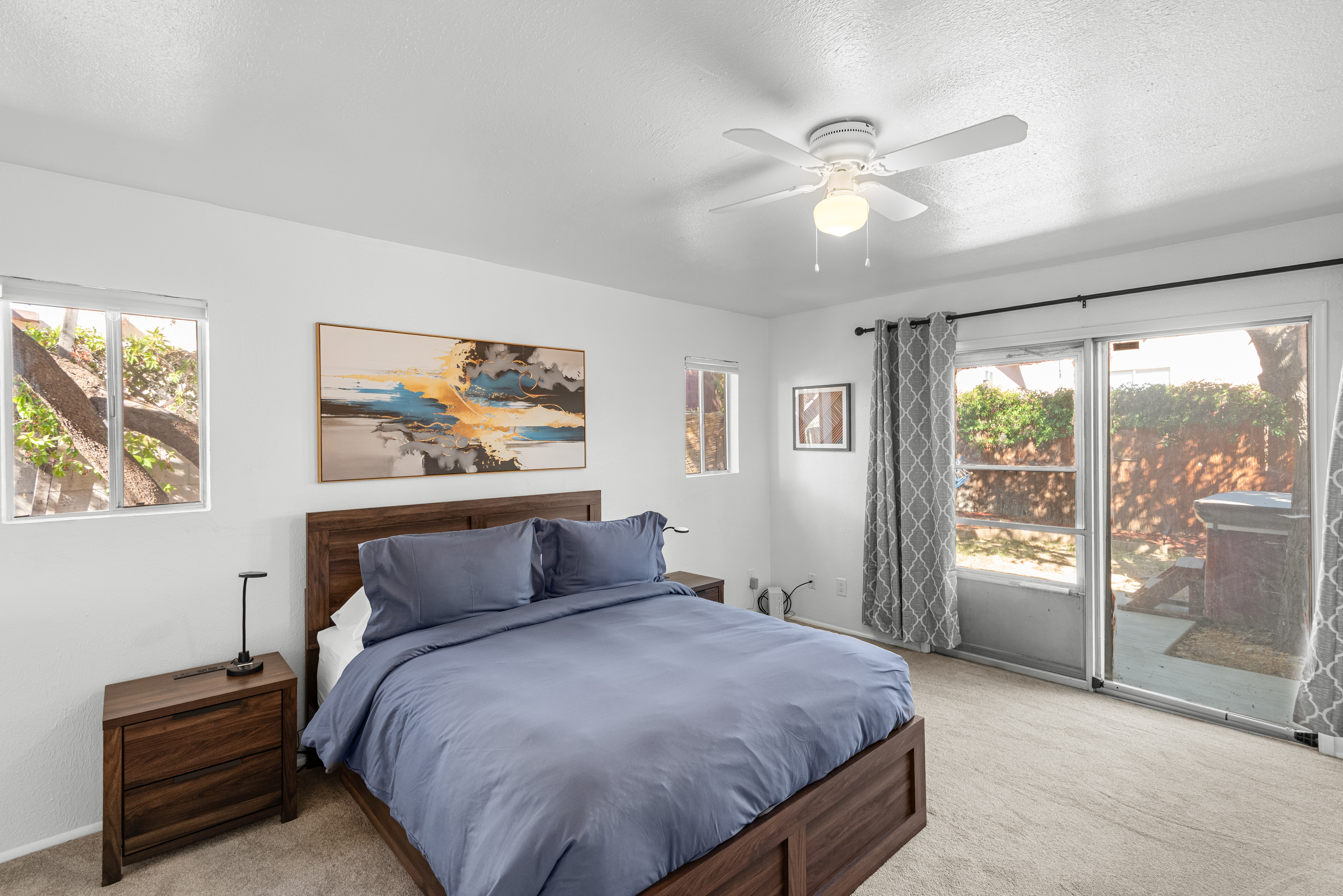 Queen Bedroom #1 - a cozy queen retreat with plenty of space to unwind.
