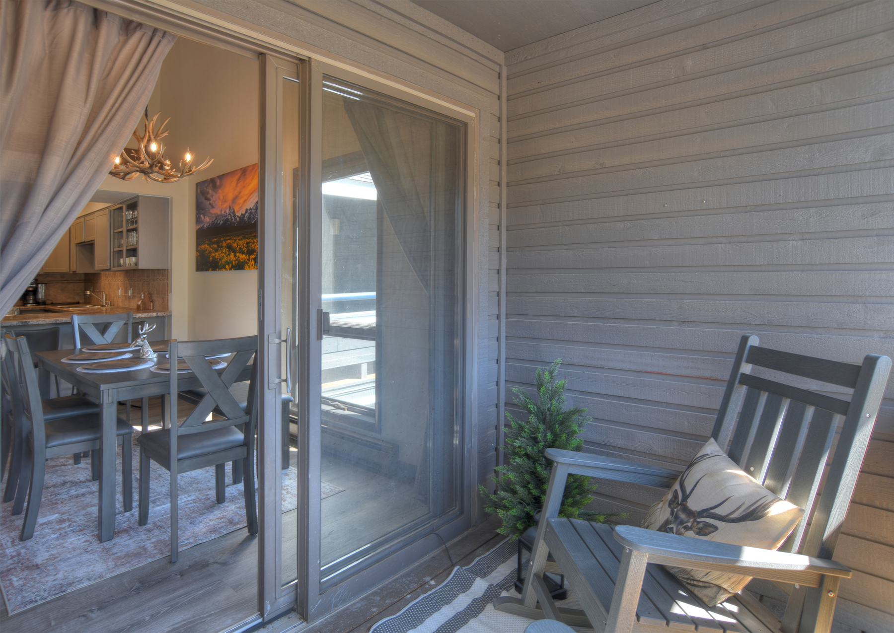 Deck off the Main Living Space