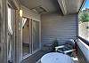 Back deck - Accessible via both bedrooms