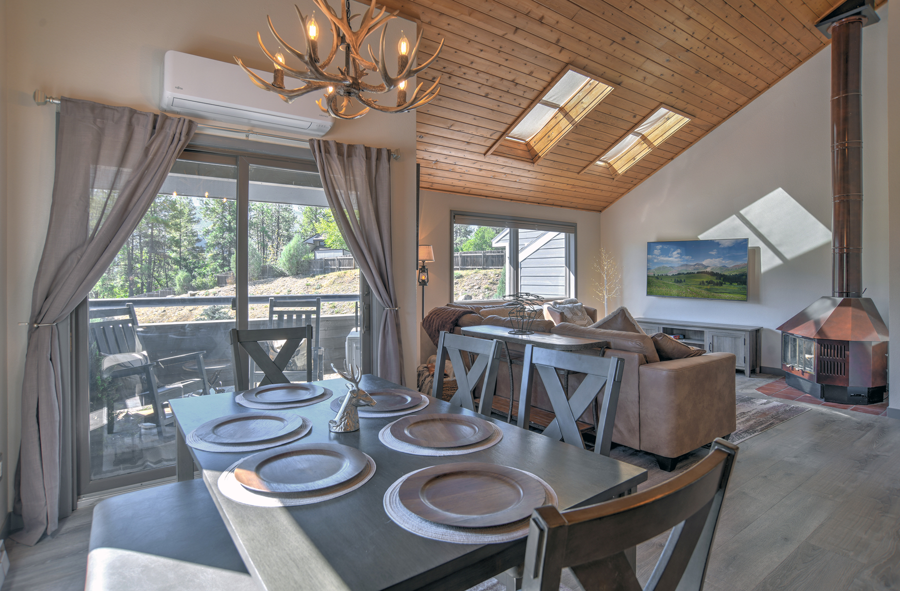 Dining and Living Spaces