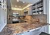 Fully stocked kitchen