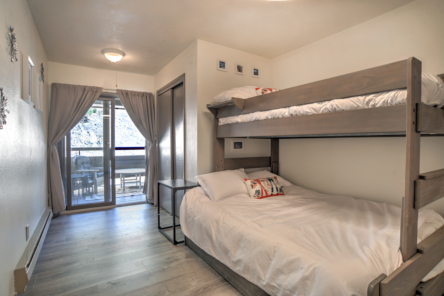 2nd Bedroom - Bunk Bed (Single over Double) and Twin trundle - Deck Access