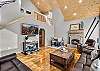 Enjoy South Fork and all it has to offer from our mountain home.  Our home features a gas fireplace, Smart TV, inviting living room with game table.
