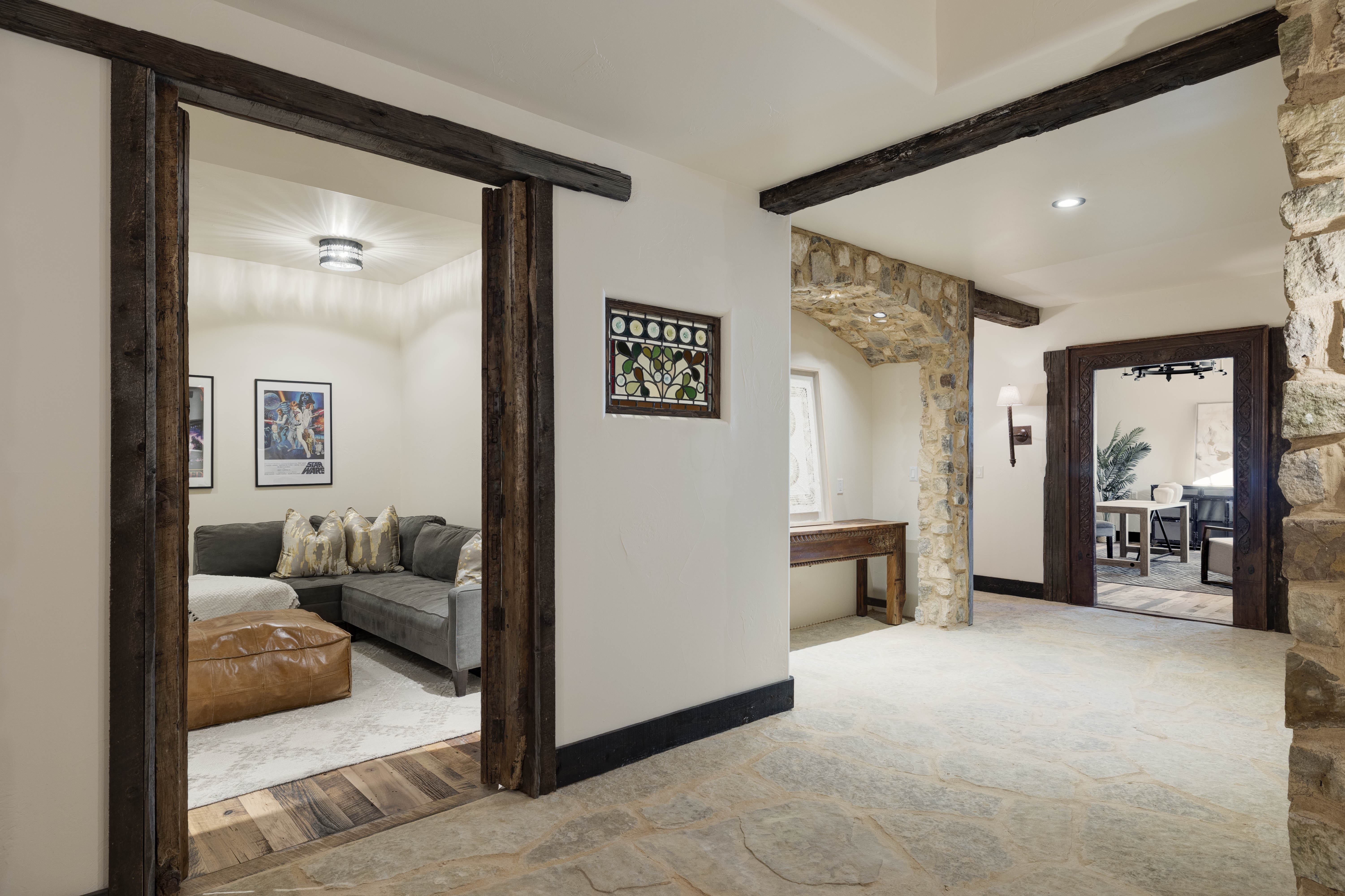 Downstairs area