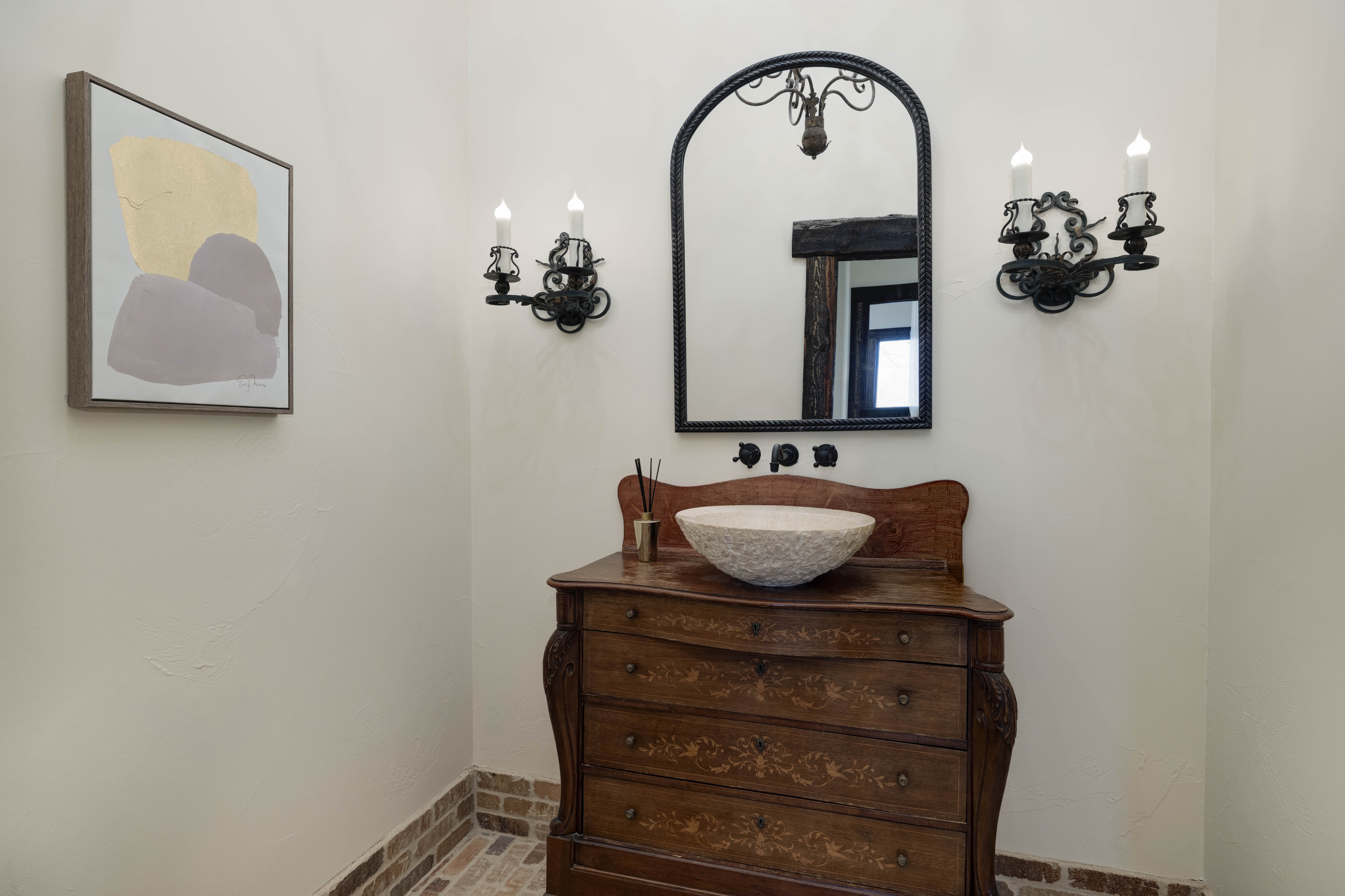 Half bath for added convenience during your stay. 