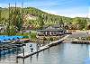 The Dover Bay Marina is steps from the front door