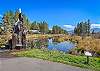 Bike and walking trails near the home