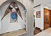 Entryway area of condo.