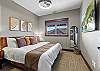 Second King bedroom with Smart TV