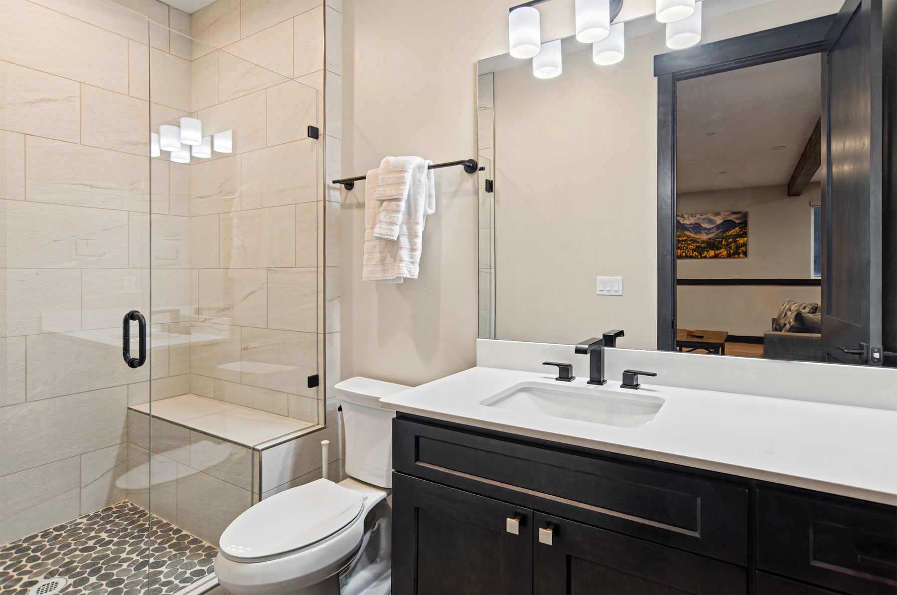 3rd Full Bathroom off the 3rd Living Space (Ground Floor)