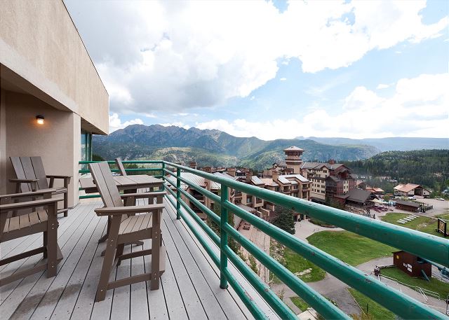 Ski in/Out 7th Floor Penthouse at Purg - Huge Deck w/ Mountain/Slope Views/AC 3