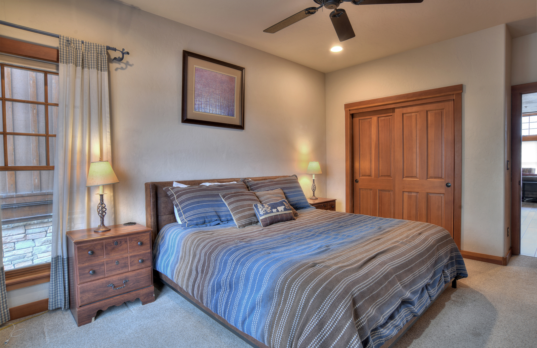 2nd Bedroom - King and TV (2nd Floor)