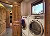 Full size washer/dryer (Laundry detergent provided)