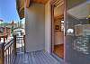 Deck off the Main Living Space with views of Engineer Mountain in the background