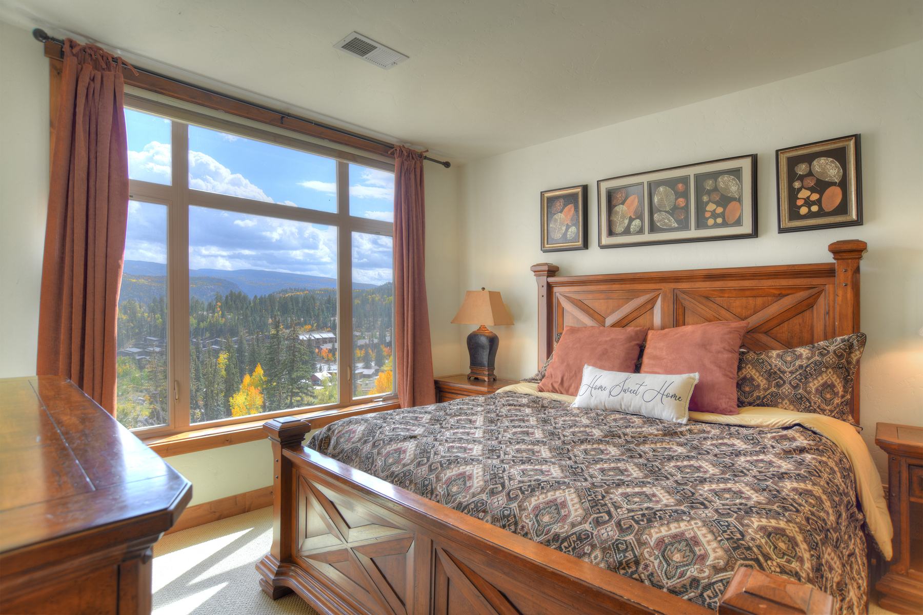 Master Bedroom - King, TV and attached bathroom