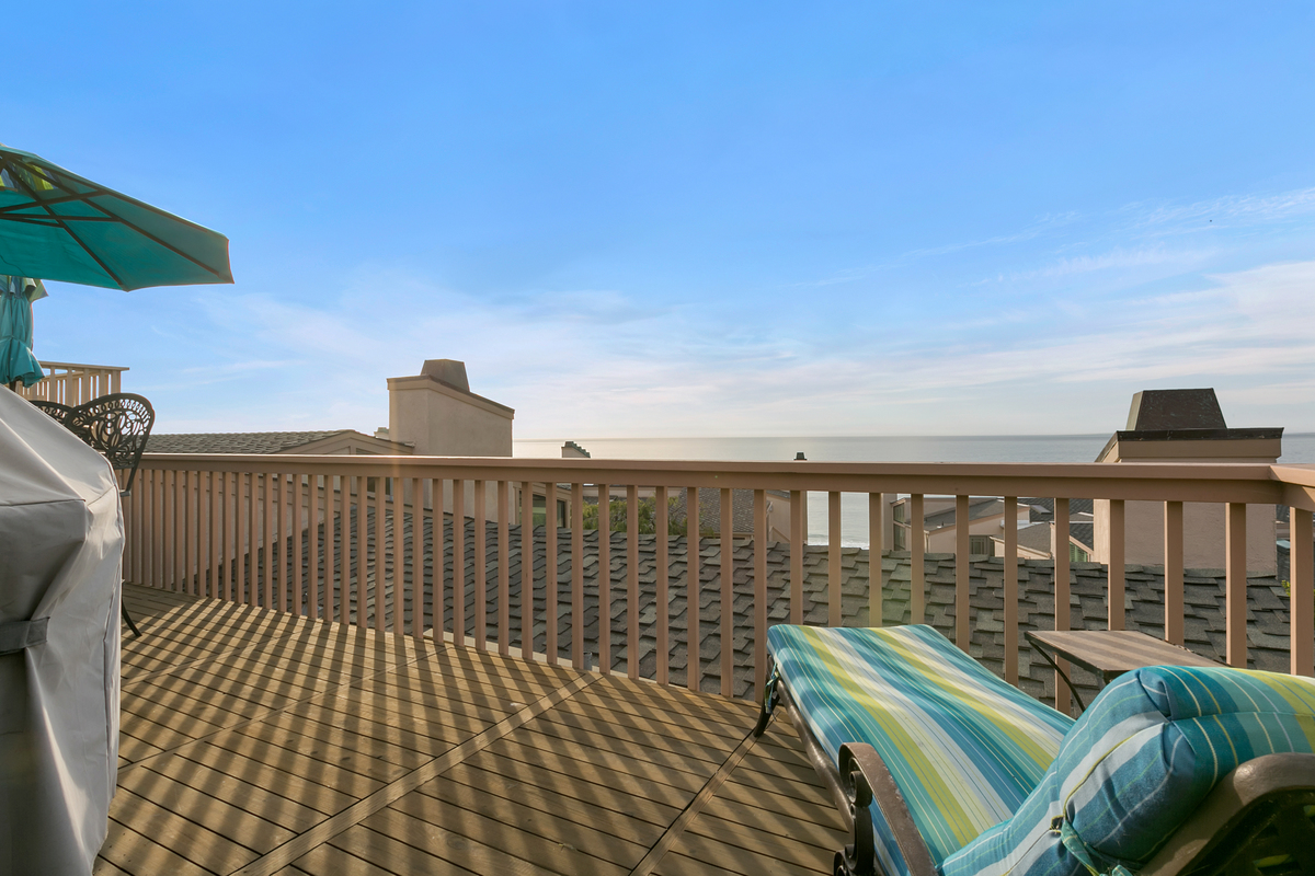 Large patio
