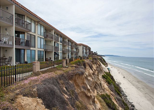 Complex sits atop oceanfront bluff