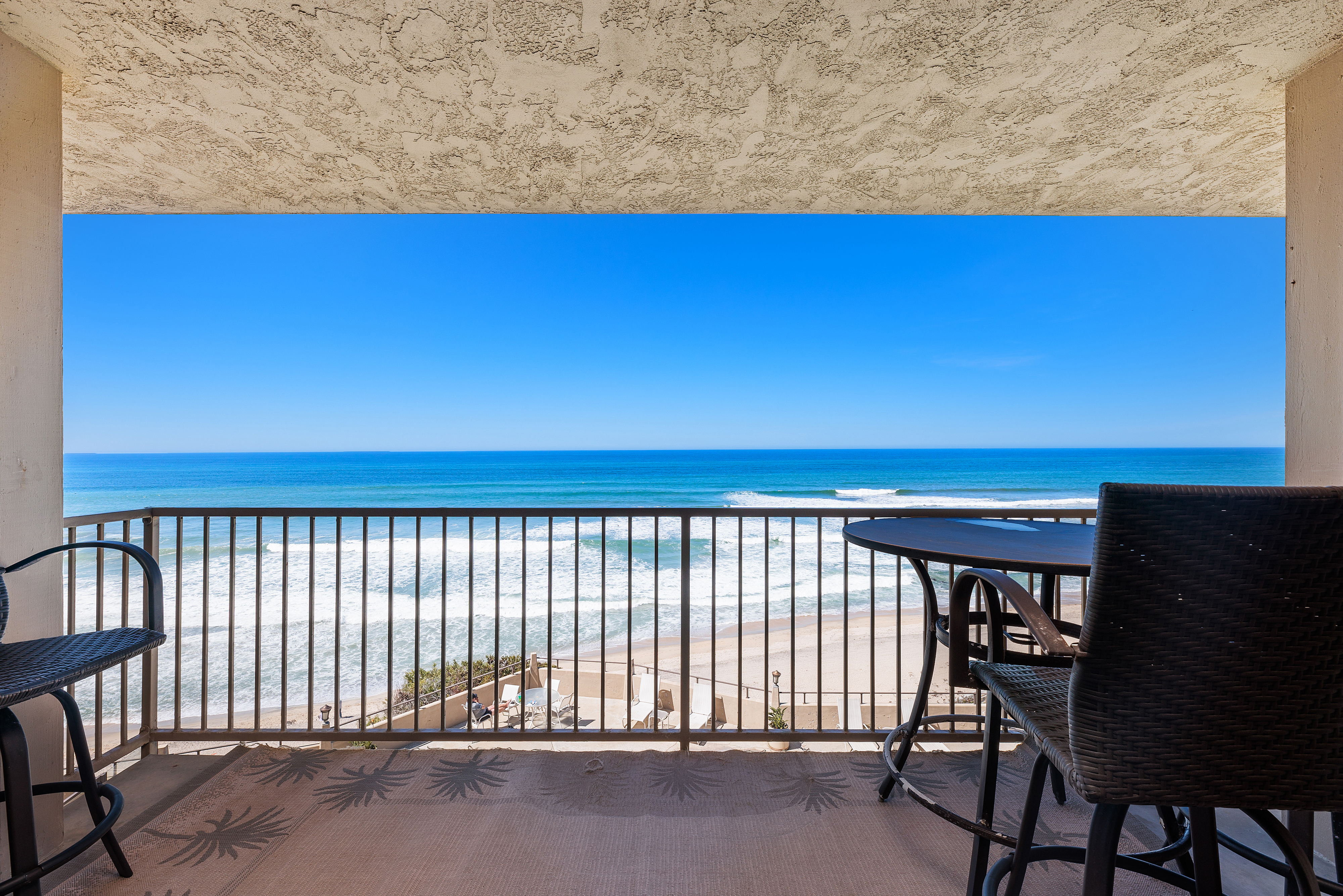 Grab a beverage and enjoy the views