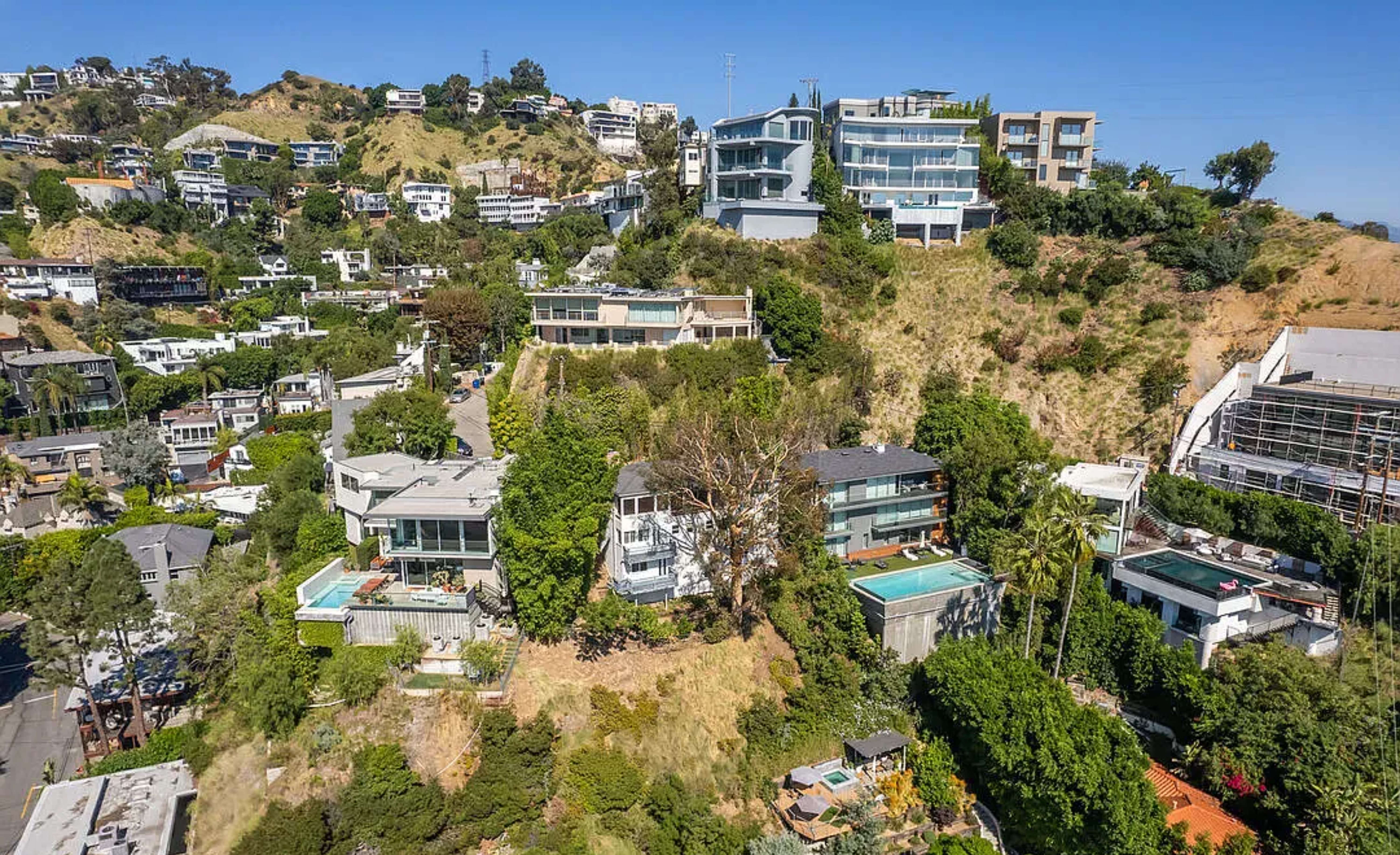 Hollywood Hillside View