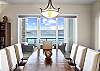 Townhome 508 - Formal Dining Space with Lake Views