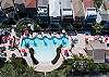 Marlin Bay Resort & Marina - Aerial View of Pool Deck & Rental Homes