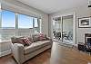 Condo 7208 - Living Space with Lake View and Private Balcony