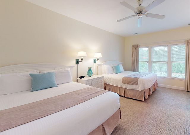 Owners Club at Hilton Head - Master Suite with 2 Queen Beds