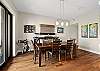 Townhome #606 - Second Floor Dining Space with Telescope
