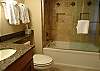 Guest Bath with Shower and Tub