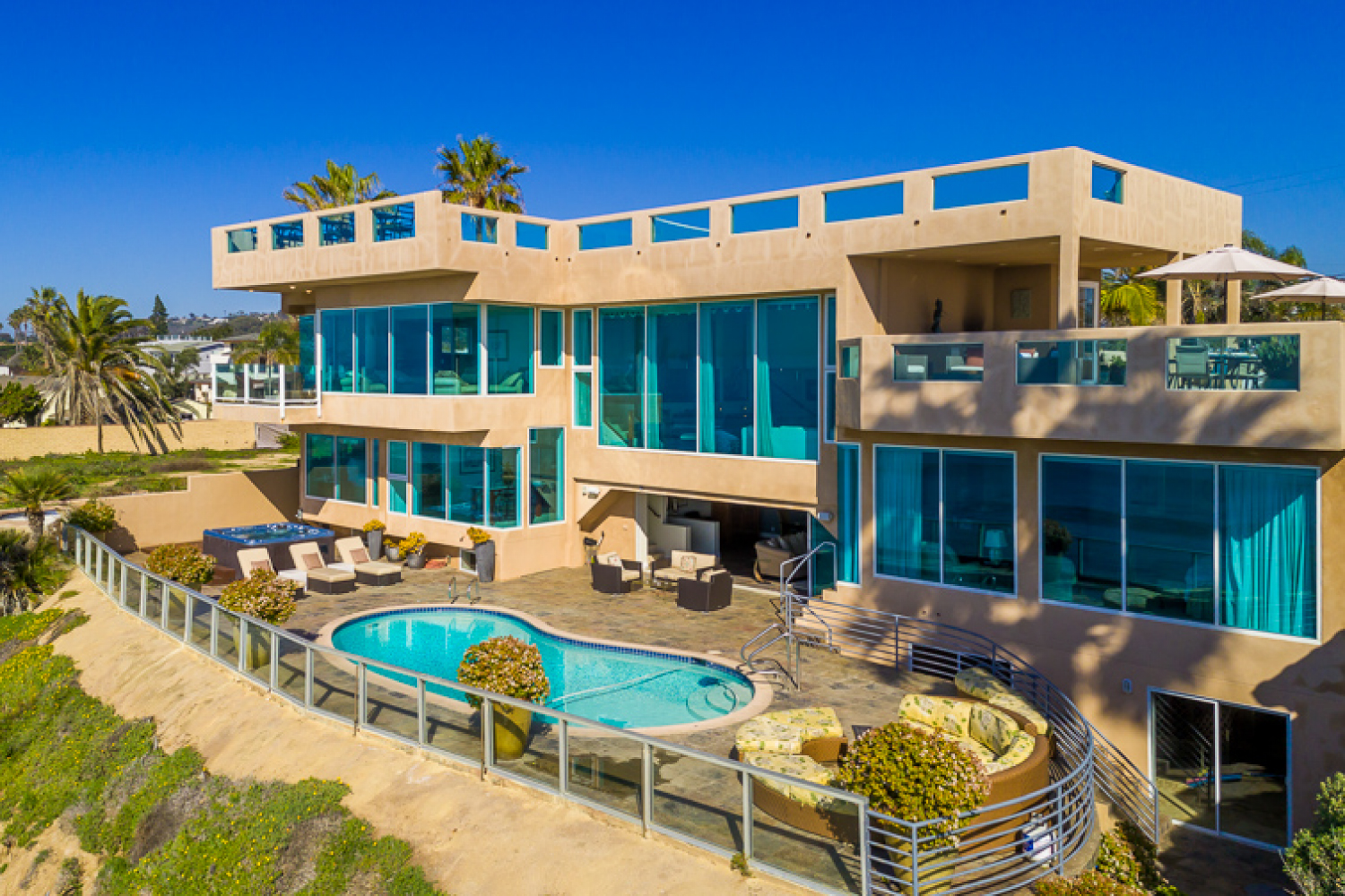 Celebrity Oceanfront Estate