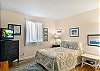 This inviting full bedroom features soft lighting, a smart TV, and everything you need to wind down in peace. It’s a great fit for couples, teens, or the guest who snags the best room first.


